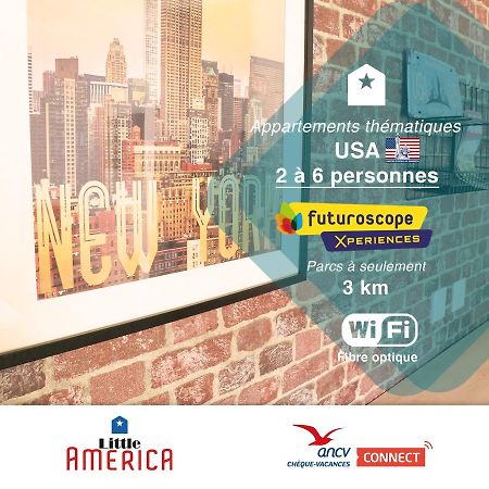 Little America - Appart Hotel 3Km Futuroscope Jaunay-Clan Luaran gambar