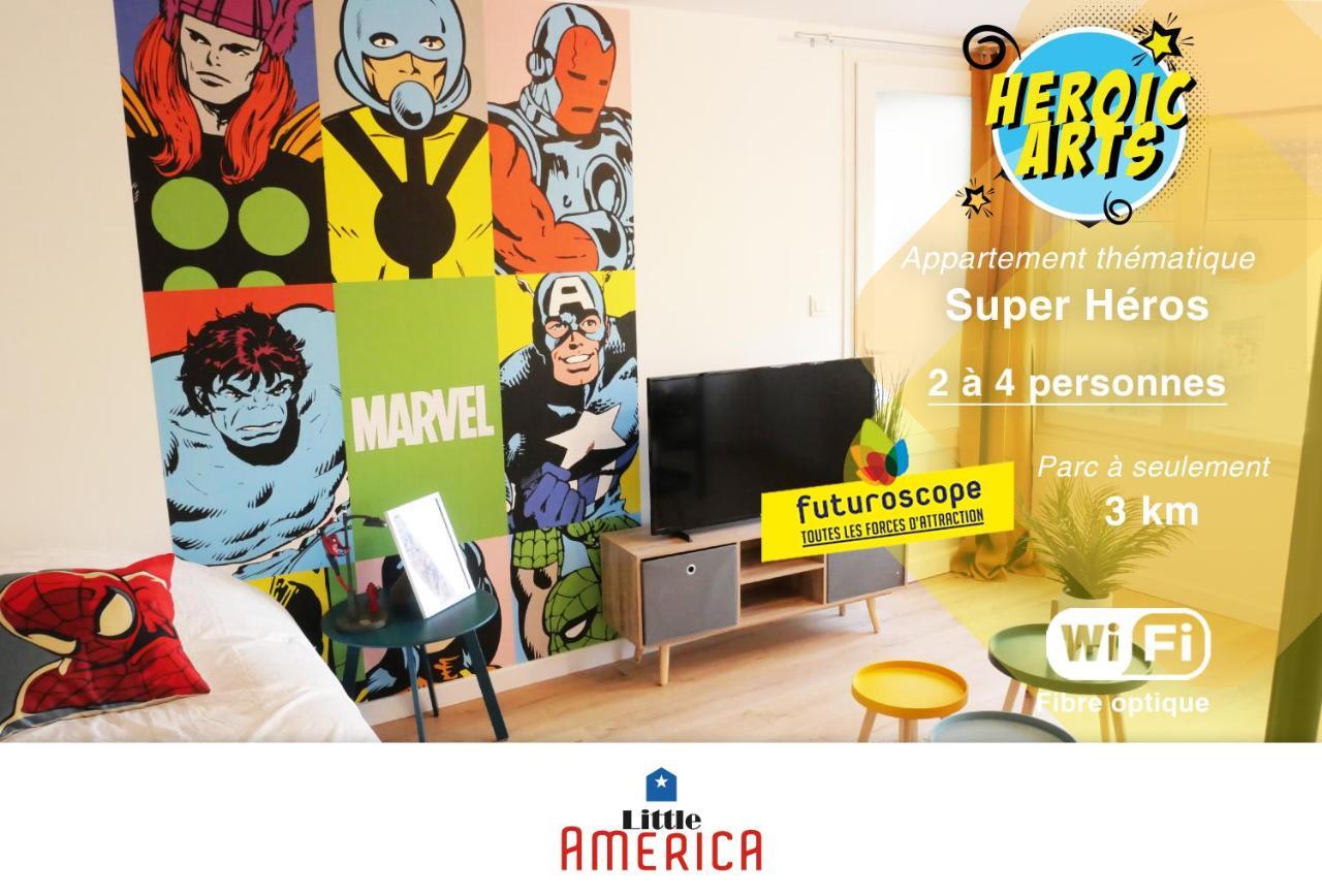 Little America - Appart Hotel 3Km Futuroscope Jaunay-Clan Luaran gambar
