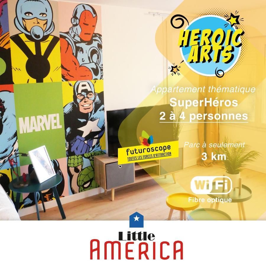 Little America - Appart Hotel 3Km Futuroscope Jaunay-Clan Luaran gambar